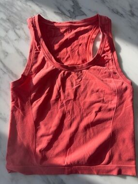 Sweaty Betty Coral Athletic Tank Top